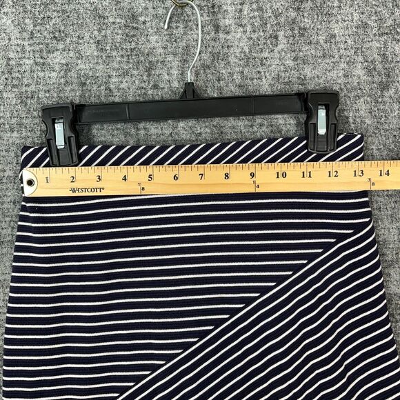 Banana Republic Skirt Womens 0‎ Pencil Straight Knit Bottom Stretch Zip Unlined - Picture 8 of 13